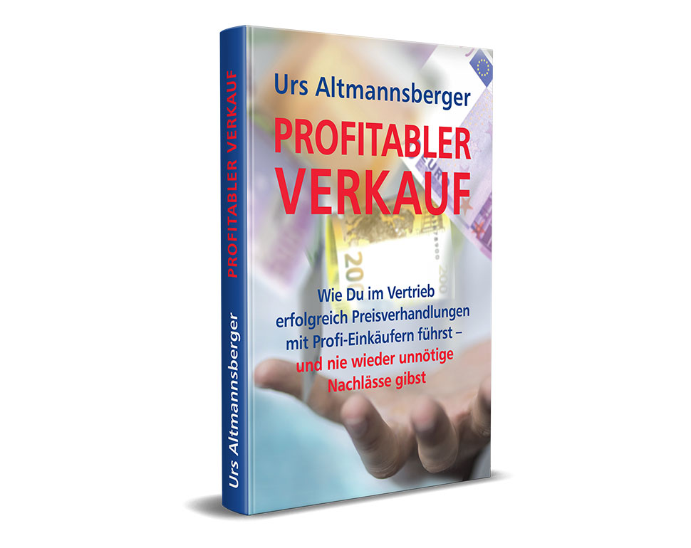 Buch PROFITABLER VERKAUF von Urs Altmannsberger.